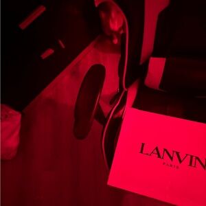 Lanvin Bold black Paris Lavins